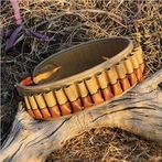 Tourbon Tactical Shotgun Φυσίγγια 20GA Κασέτα Belt Κέλυφος Σφραγίδα Πυρκαγιάς για 25 βρόχους